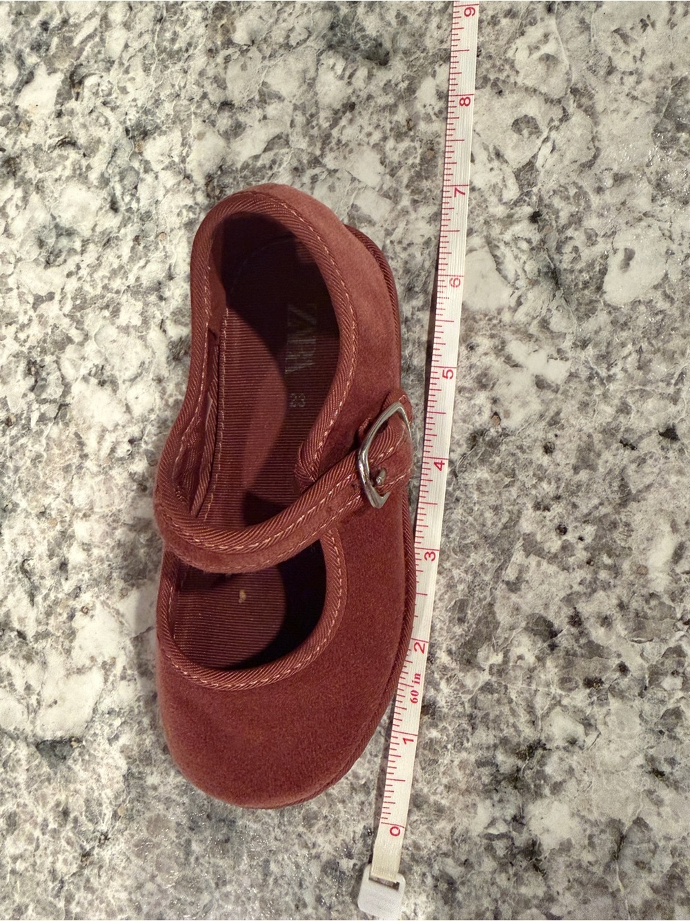 Zara Suede Kids Mary Jane Shoes - Picture 11 of 11